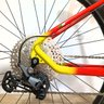 Bicicleta Oggi Big Wheel 7.3 2022 - 12v Shimano Deore - K7 10/51 Dentes - Vermelho/amarelo + Brindes - 5