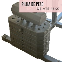 Estação de Musculação 9 Exercícios até 150kg Importway - 7