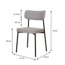 Ver imagem 4 de Kit com 4 Cadeiras para Sala de Jantar Mona Yescasa