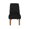 Cadeira de Jantar Helena Suede Preto - Dominic Decor - 1