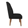 Cadeira de Jantar Helena Suede Preto - Dominic Decor - 3