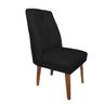 Cadeira de Jantar Helena Suede Preto - Dominic Decor - 2