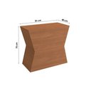 Ver imagem 3 de Base Mesa de Jantar Tília Ba19 Madeirado S/ Tampo Canela - Kappesberg