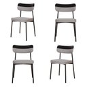 Ver imagem 1 de Kit com 4 Cadeiras para Sala de Jantar Mona Yescasa