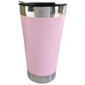 Copo Térmico com Abridor em Inox Parede Dupla 500ml Rosa - 1