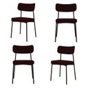 Ver imagem 1 de Kit com 4 Cadeiras para Sala de Jantar Mona Yescasa