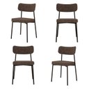 Ver imagem 1 de Kit com 4 Cadeiras para Sala de Jantar Mona Yescasa