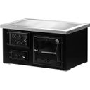 Ver imagem 1 de Fogão a Lenha Roma Esquerdo Chapa Ferro Preto HMD