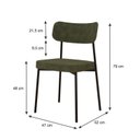 Ver imagem 4 de Kit com 4 Cadeiras para Sala de Jantar Mona Yescasa