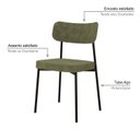 Ver imagem 5 de Kit com 4 Cadeiras para Sala de Jantar Mona Yescasa Verde/Alga