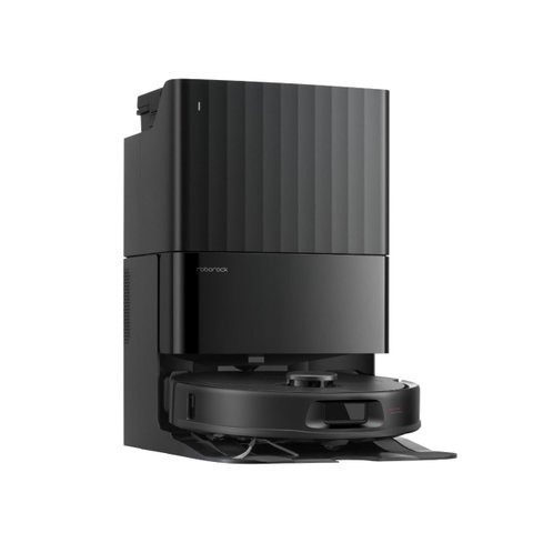 Robô Aspirador Roborock QR598 Preto com Mop Controle App e Sensor Antiqueda 127V