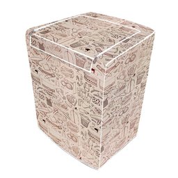 Capa Máquina de Lavar Abertura Superior Lavanderia M - 1