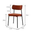 Ver imagem 4 de Kit com 4 Cadeiras para Sala de Jantar Mona Yescasa