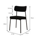 Ver imagem 4 de Kit com 4 Cadeiras para Sala de Jantar Mona Yescasa