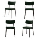 Ver imagem 1 de Kit com 4 Cadeiras para Sala de Jantar Mona Yescasa Verde