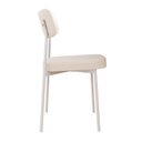 Ver imagem 6 de Kit com 4 Cadeiras para Sala de Jantar Mona Yescasa Branco/Palha Corriente