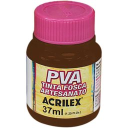 Tinta Pva 37ml. Marrom Escuro - 1