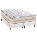 Ver imagem 1 de Conjunto Box Queen: Colchão Molas Herval Maxspring Real + Base Crc Corano White (158x198)