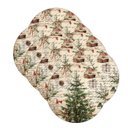 Ver imagem 1 de Kit Sousplat Natal Boho Christmas NSW 8 Peças Sem base