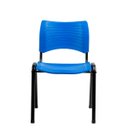 Ver imagem 2 de Cadeira Fit com Assento e Encosto em Polipropileno Azul Roal