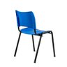 Cadeira Fit com Assento e Encosto em Polipropileno Azul Roal - 4