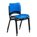 Ver imagem 5 de Cadeira Fit com Assento e Encosto em Polipropileno Azul Roal