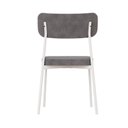 Ver imagem 2 de Kit com 4 Cadeiras para Sala de Jantar Mona Yescasa Cinza/Boucle Nuvem/Branco