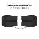 Ver imagem 7 de Balcão para Atendimento Recepção em L com 2 Gavetas 147,7x147,7cm Artany