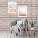 Ver imagem 2 de Kit 2 Quadros Nascer do Sol na Praia 24x18cm - com Vidro:madeira Preta