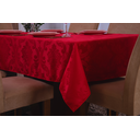 Ver imagem 3 de toalha de mesa retangular 8 lugares jacquard 1,35x2,60:vermelho