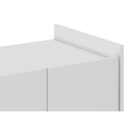 Armario Multiuso para Ambiente Sala Cozinha Banheiro:branco - 5