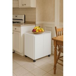 Armario Multiuso para Ambiente Sala Cozinha Banheiro:branco - 4