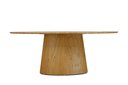 Ver imagem 5 de Mesa de Jantar Orgânica Oval 200x100 - Castanho Claro