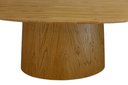 Ver imagem 3 de Mesa de Jantar Orgânica Oval 200x100 - Castanho Claro