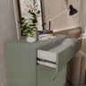 Cômoda 5 Gavetas 80cm Alice - Verde - 6