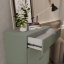 Ver imagem 6 de Cômoda 5 Gavetas 80cm Alice - Verde