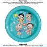 Piscina Inflavel Redonda Criança Bebê 12-36 Meses Turma da Mônica Bel Fix - Verde - 2