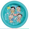 Piscina Inflavel Redonda Criança Bebê 12-36 Meses Turma da Mônica Bel Fix - Verde - 5