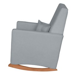 Poltrona de Amamentação com Balanço Bouclê com Puff Ana - 7
