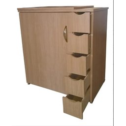 Gabinete Luxo 5 Gavetas P/maquina de Costura Doméstica Avela - 1