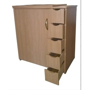 Gabinete Luxo 5 Gavetas P/maquina de Costura Doméstica Avela