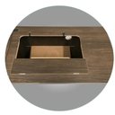 Ver imagem 4 de Gabinete Luxo 5 Gavetas P/maquina de Costura Doméstica Avela