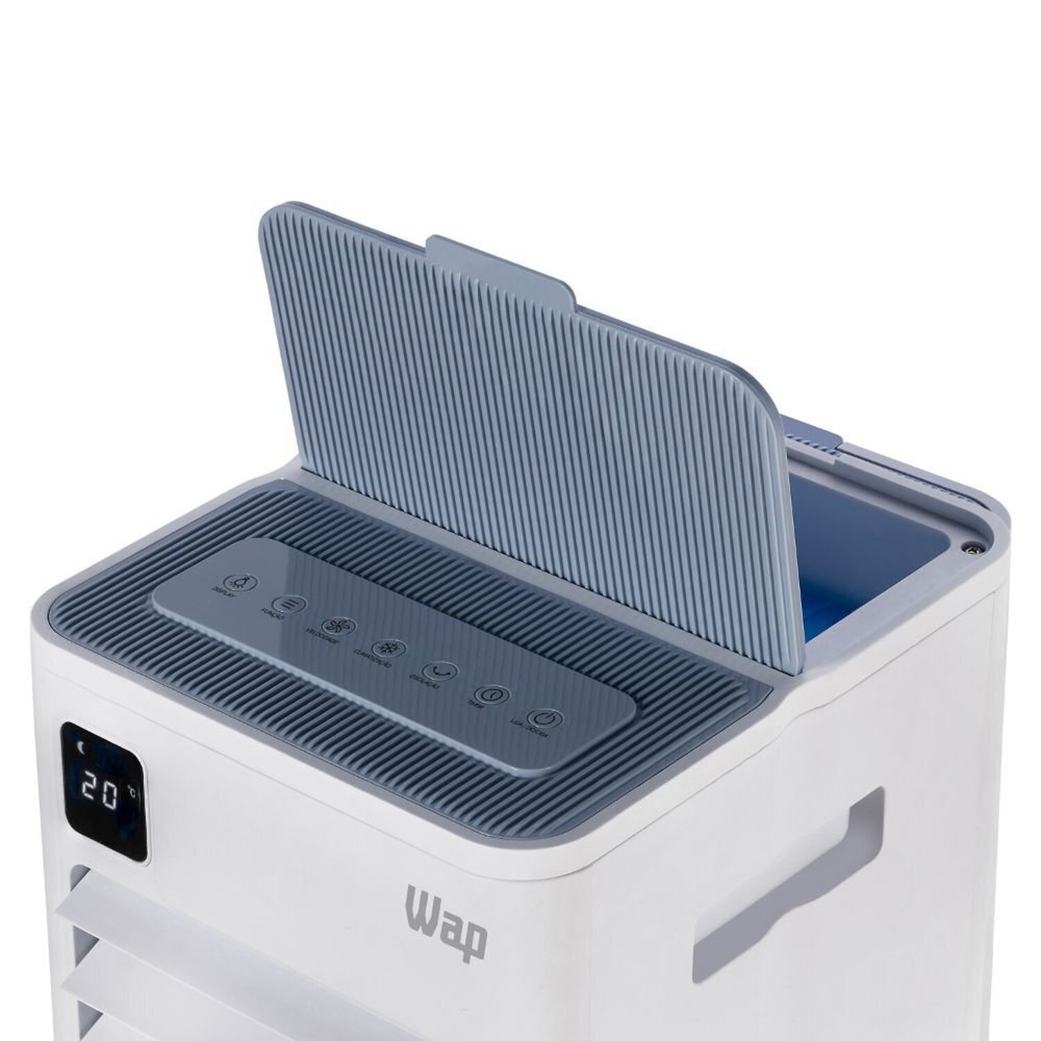 Climatizador de Ar 3 em 1 Control Digital, Timer de até 12h, 8,5 Litros 100w 220v Wap - 7