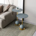 Ver imagem 1 de Conjunto Mesa Lateral de Canto Milão 65x40x40cm