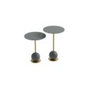 Ver imagem 2 de Conjunto Mesa Lateral de Canto Milão 65x40x40cm