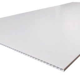 Forro de pvc modular EspaçoFloor branco 7 x 625 x 1250mm caixa com 10 unid - 1