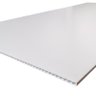Forro de pvc modular EspaçoFloor branco 7 x 625 x 1250mm caixa com 10 unid - 1