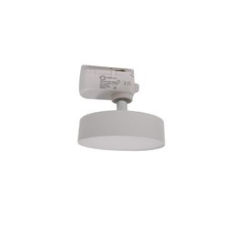 Spot Para Trilho Branco Led 20W 3000K Bivolt EMBU LED - 1