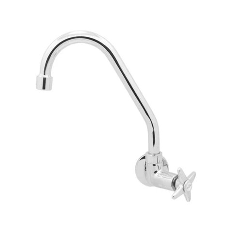 Torneira Parede Cozinha Corpo Metal 1/4 Volta C-23