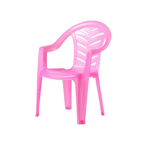 Cadeira Infantil Poltrona Resistente Rosa